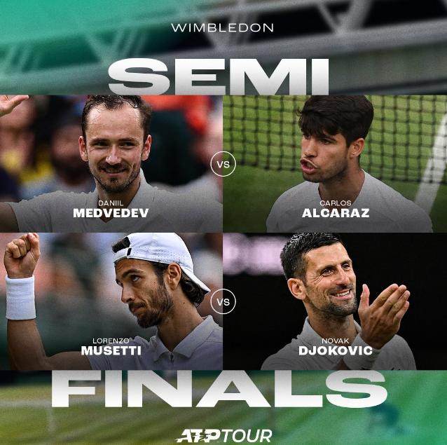 开云体育官网-阿卡梅总再遇结果难料 温网半决赛德约以逸待劳？